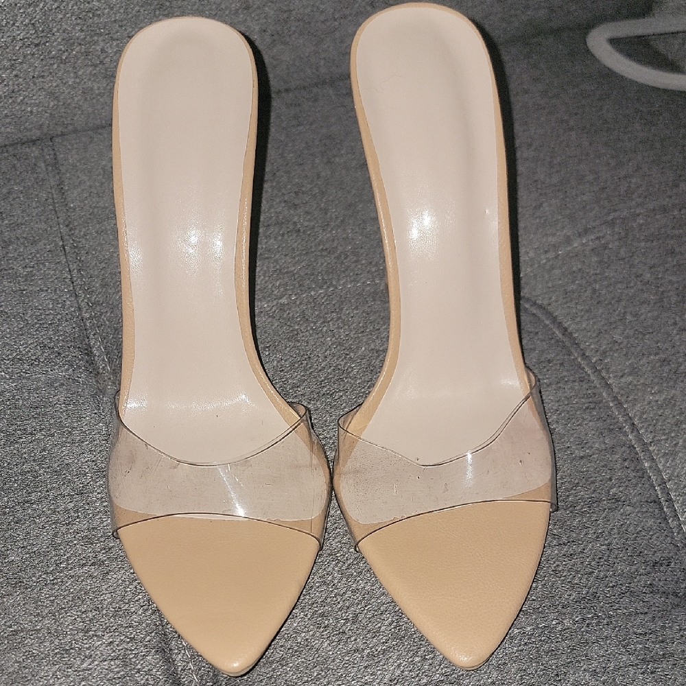 Elegant Tan Women's Heels 9.5